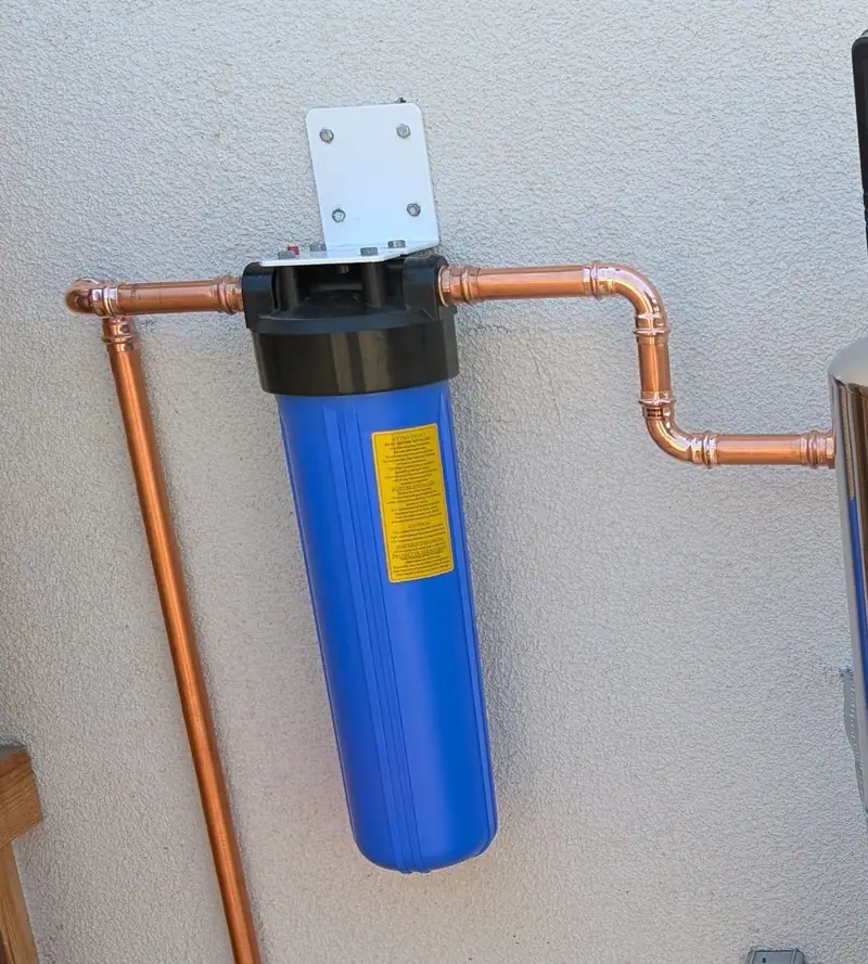Big Blue whole-house filter housing