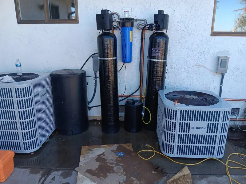 Water treatment tanks installed by Liquid Solutions Inc