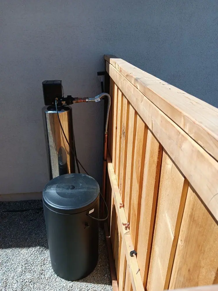 Water softener and brine tank, Patterson area