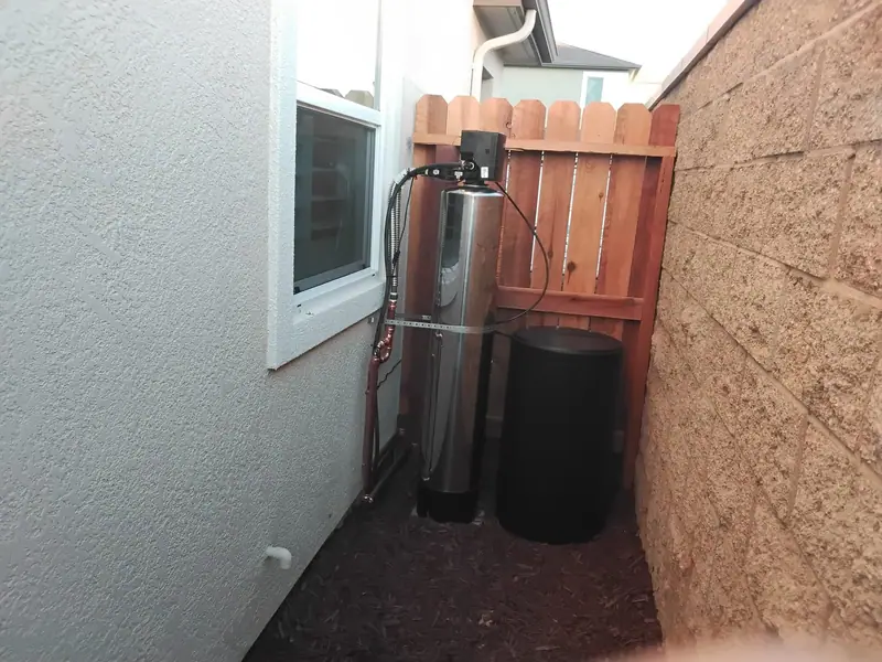 Stainless water softener and brine tank, Patterson area